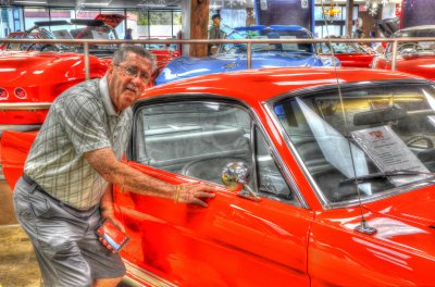 HDR Image of Paul And Mustang