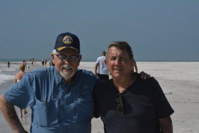 Jim and Paul at Lido Beach