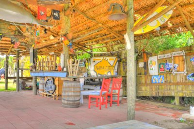 HDR Image of Outdoor Eatery at The Nav-A-Gator