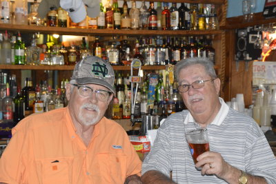 Jim and Paul at the Bar