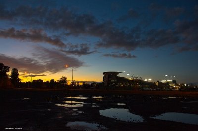 Autzen Stadium Sunset