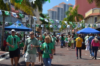 St. Patrick's Day 2018 Downtown Fort Myers, Florida