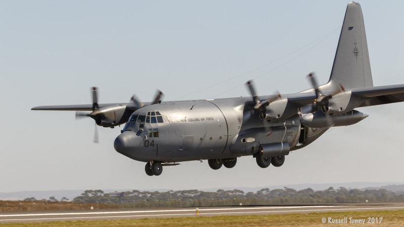 RNZAF Lockheed Hercules C130