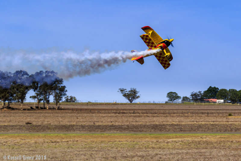 Opening Aircraft Session for Warbirds Over Scone 2018