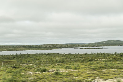 On the road out of Labrador