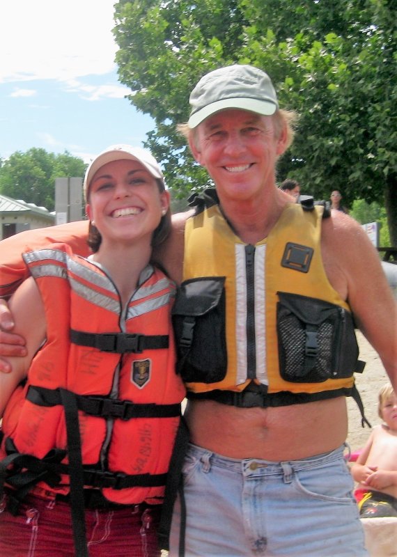 Christine Bartlett and Larry Hazen