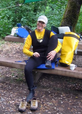 Lyona Thibault in Camp  