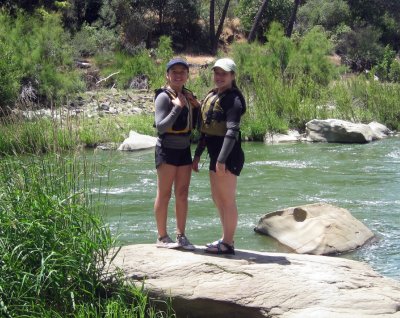 Emma and Ella Murchison at Cache Creek Again