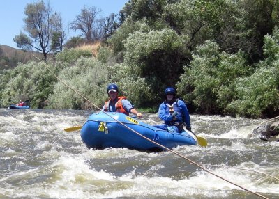 Gary Rollinson and Pete Jackson in the Cache Creek Wilderness