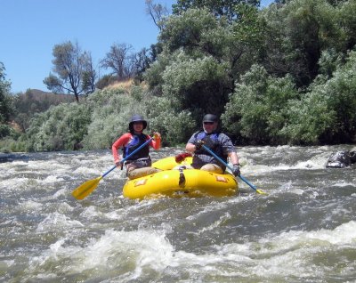 Brian and Noriko Groves in the Cache Creek Wilderness