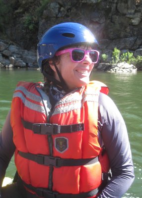 Carina Franco on the South Fork of the American