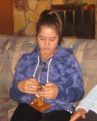 Ella tries the Puzzle