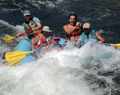 Julie Light at Satan's on the American River Gorge