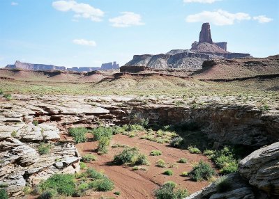 Alongside the Green River in Utah: The Buttes of the Cross