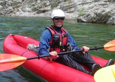 Guy Dickson on the North Fork of the American