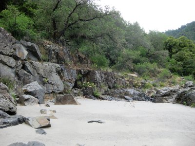 A First Class Lunching Spot on the American River 