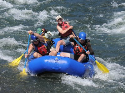 Satan's Cesspool Rapid in the Gorge on the South Fork of the American