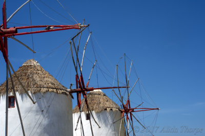 Mykonos windmills