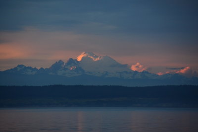 Mt. Baker at twilight