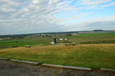 Overlook above Ebey's Landing National Historicla Reserve