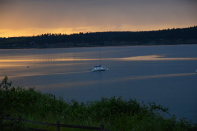 Penn cove at twilight