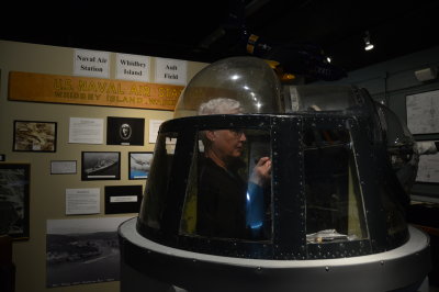 Defending our country; at the PBY Museum in Oak Harbor