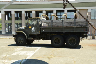 WWII truck at the PBY Museum in Oak Harbor