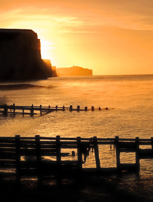 Daybreak  over  the  Seven  Sisters.