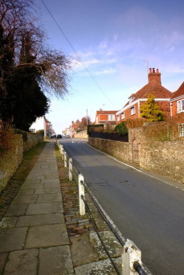 Looking  up  High  Street