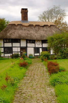 Early 16th century cottage , dated on front , AD 1509