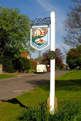 The  Village  Sign .