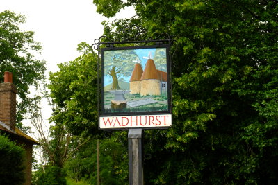Wadhurst  village  sign .