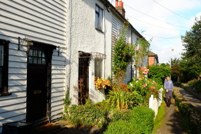 Weatherboarded  cottages