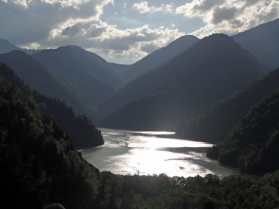 Lake Ritsa in Abkhazia