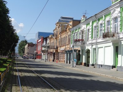 Walking street in Vladikavkaz