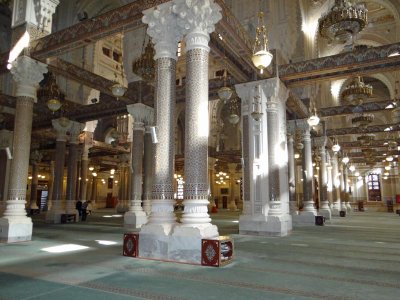 Beautiful columns inside