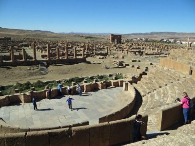 Timgad's theater