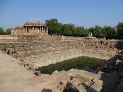 Modhera Sun Temple and its tank