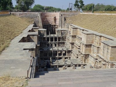 Our first step well:  They offer relief from the heat in their lower levels plus water, especially from monsoons.