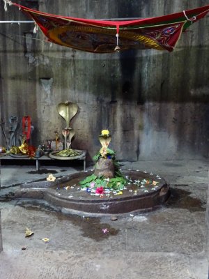 A shrine to Lord Shiva