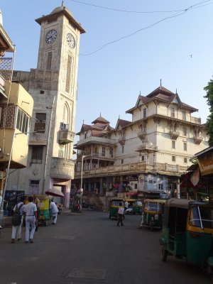 The streets of Old Town Ahmedabad