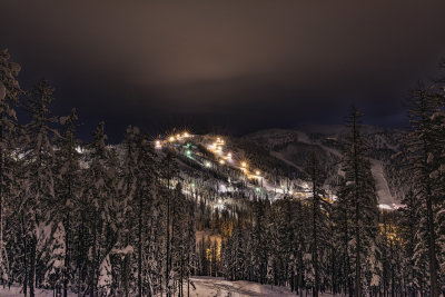 The Ski Slopes at Whitefish Mountain