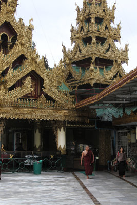 @Temple in Yangon