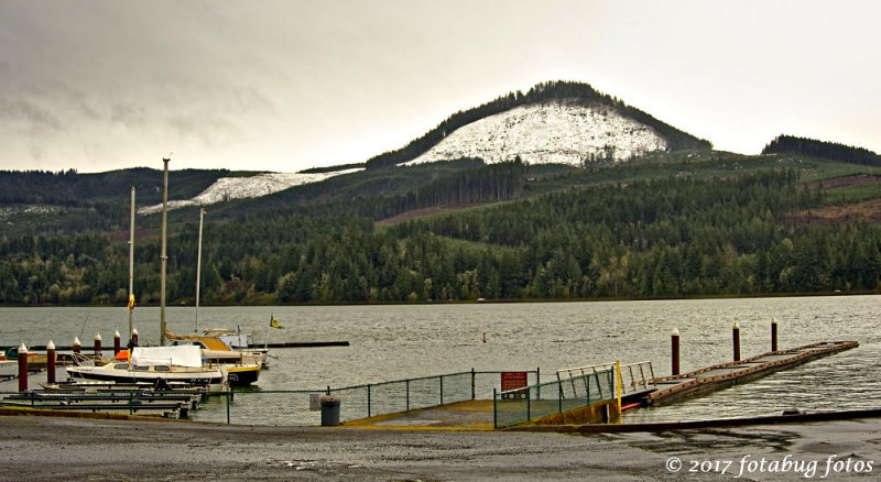 Mt. Zion With a Dusting of Snow