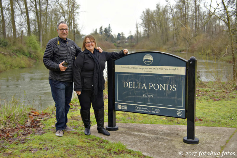 California Visitors  at Delta Ponds
