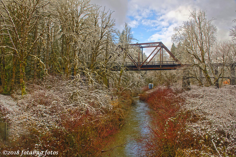 Elk Creek Bridge, Noti Oregon