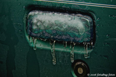 December Ice Storm Froze Car Doors