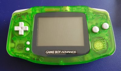 Gameboy Advance - transparent green
