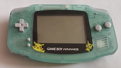 Gameboy Advance - glow in the dark