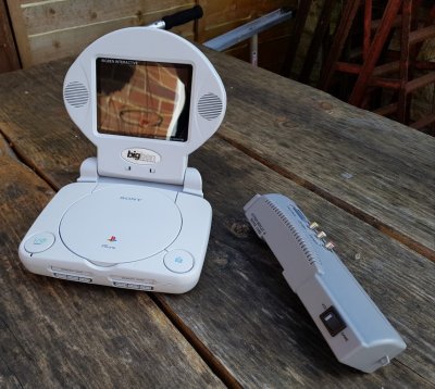 PS One and screen